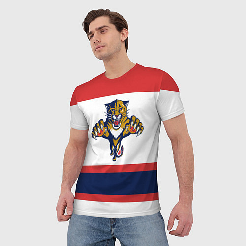 Мужская футболка Florida Panthers / 3D-принт – фото 3