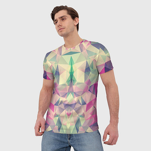 Мужская футболка Grazy Poly VPPDGryphon / 3D-принт – фото 3