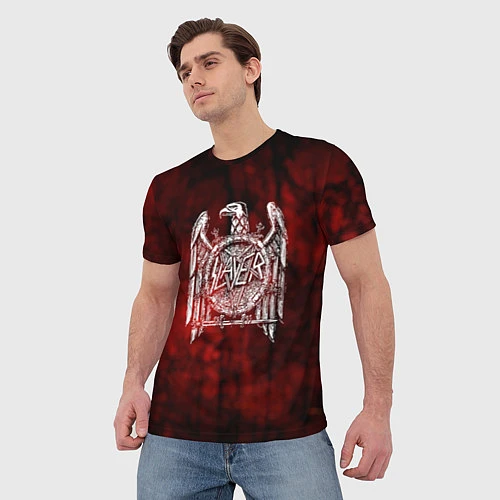 Мужская футболка Slayer: Blooded Eagle / 3D-принт – фото 3
