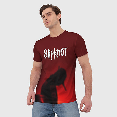 Мужская футболка Slipknot Shadows / 3D-принт – фото 3