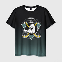 Футболка мужская Anaheim Ducks, цвет: 3D-принт