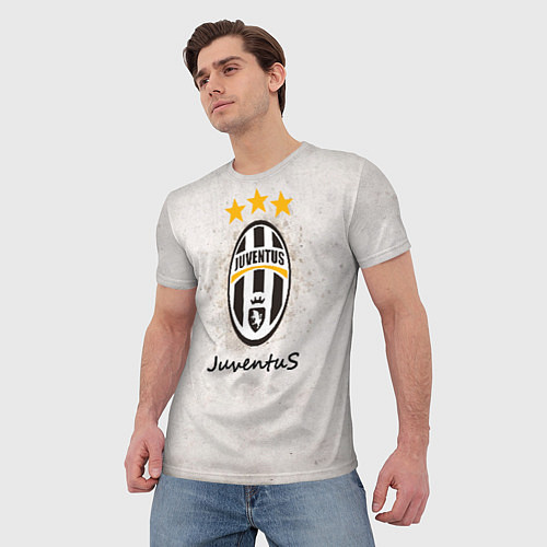 Мужская футболка Juventus3 / 3D-принт – фото 3