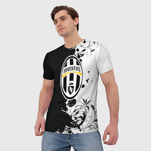 Мужская футболка Juventus4 / 3D-принт – фото 3