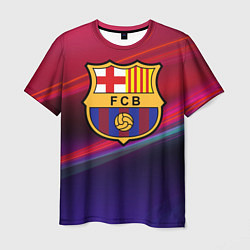 Футболка мужская ФК Барселона цвета 3D-принт — фото 1