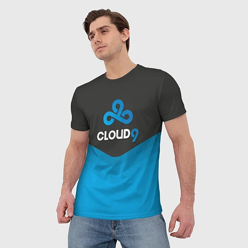 Мужская футболка Cloud 9 Uniform / 3D-принт – фото 3