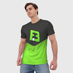 Футболка мужская FlipSid3 Uniform, цвет: 3D-принт — фото 2