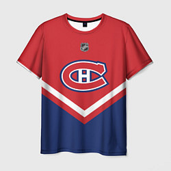 Футболка мужская NHL: Montreal Canadiens цвета 3D-принт — фото 1