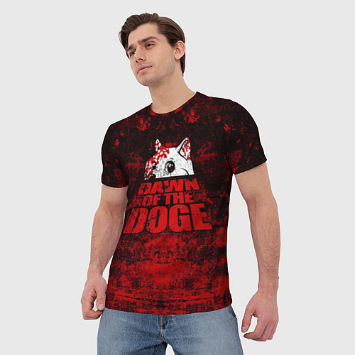 Мужская футболка Dawn of the Doge / 3D-принт – фото 3