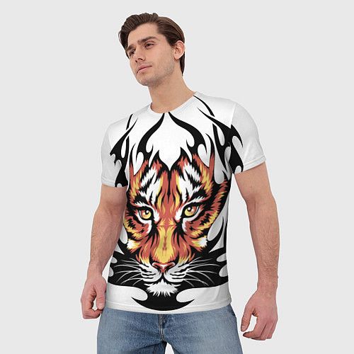 Мужская футболка Король джунглей / 3D-принт – фото 3