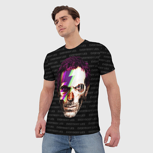 Мужская футболка Dr. Dead House / 3D-принт – фото 3
