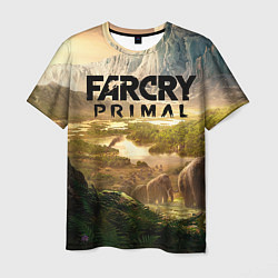 Футболка мужская Far Cry: Primal цвета 3D-принт — фото 1