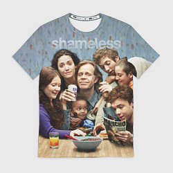 Футболка мужская Shameless, цвет: 3D-принт