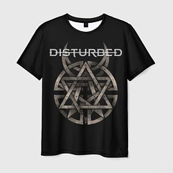 Футболка мужская Disturbed Logo, цвет: 3D-принт