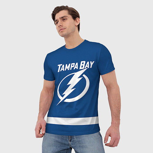 Мужская футболка Tampa Bay: Johnson / 3D-принт – фото 3