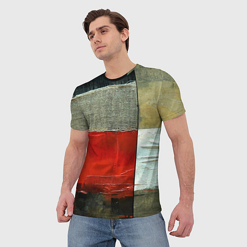 Мужская футболка Абстрактное искусство / 3D-принт – фото 3