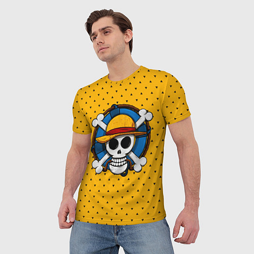 Мужская футболка One Pirate / 3D-принт – фото 3