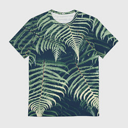 Футболка мужская Папоротник, цвет: 3D-принт