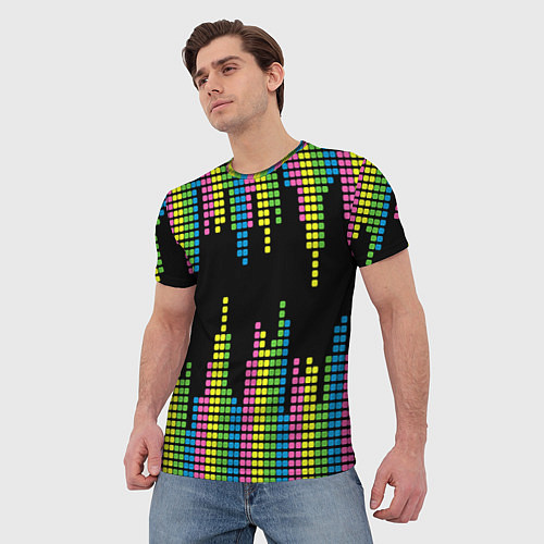 Мужская футболка Эквалайзер / 3D-принт – фото 3