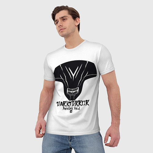 Мужская футболка Darkterror: Facless Vois / 3D-принт – фото 3