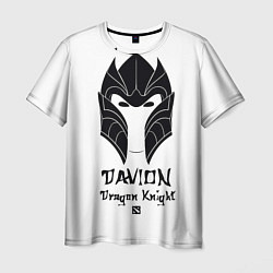 Футболка мужская Davion: Dragon Knight, цвет: 3D-принт