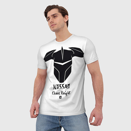 Мужская футболка Nessaj: Chaos Knight / 3D-принт – фото 3