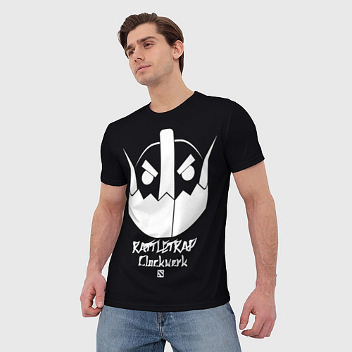 Мужская футболка Rattletrap: Clockwerk / 3D-принт – фото 3