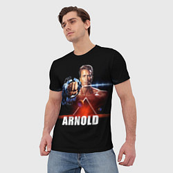 Футболка мужская Iron Arnold, цвет: 3D-принт — фото 2