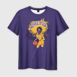 Футболка мужская Lakers, цвет: 3D-принт