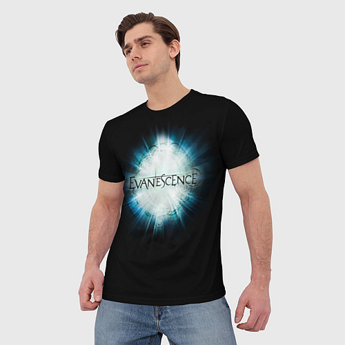 Мужская футболка Evanescence Explode / 3D-принт – фото 3