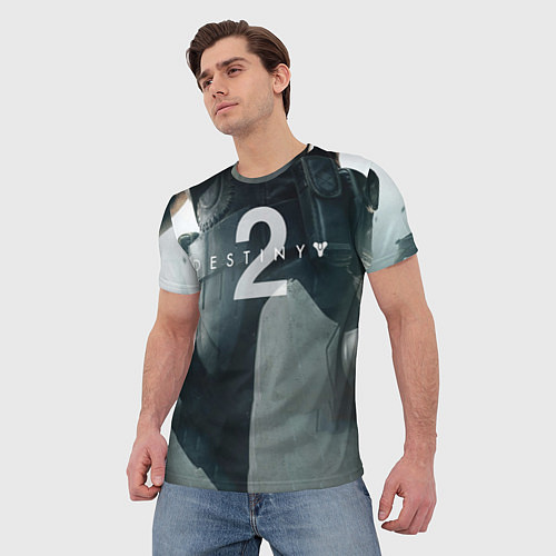 Мужская футболка Destiny 2 / 3D-принт – фото 3