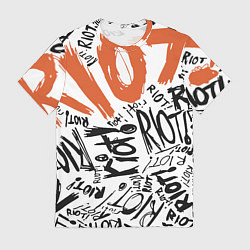 Футболка мужская Paramore: Riot, цвет: 3D-принт