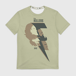 Футболка мужская The Killers: 2012, цвет: 3D-принт