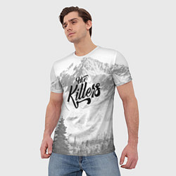 Футболка мужская The Killers: Alpen, цвет: 3D-принт — фото 2