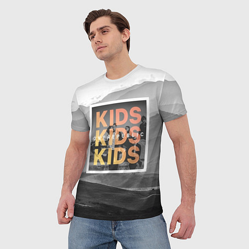 Мужская футболка One Republic: Kids / 3D-принт – фото 3
