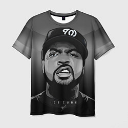 Футболка мужская Ice Cube: Gangsta, цвет: 3D-принт