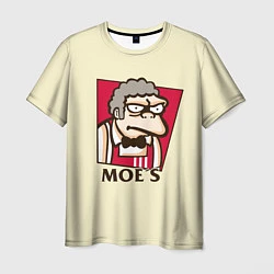 Футболка мужская Moe's KFC, цвет: 3D-принт