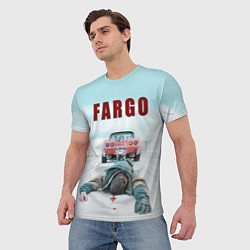 Футболка мужская Fargo Racing, цвет: 3D-принт — фото 2