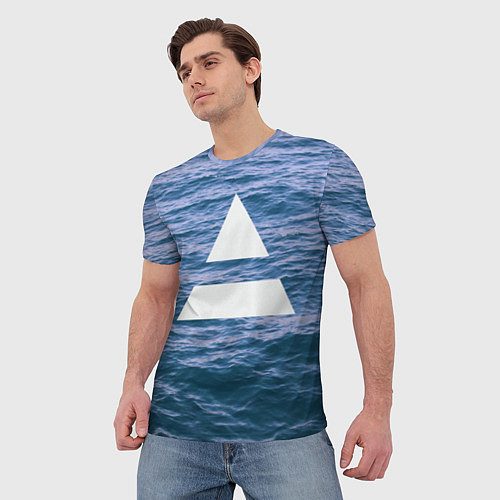 Мужская футболка 30 STM: Ocean / 3D-принт – фото 3