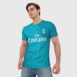 Футболка мужская Real Madrid, цвет: 3D-принт — фото 2