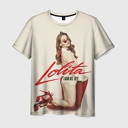 Футболка мужская Lana Del Rey: Lolita, цвет: 3D-принт
