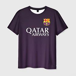 Футболка мужская Barcelona FC: Violet, цвет: 3D-принт
