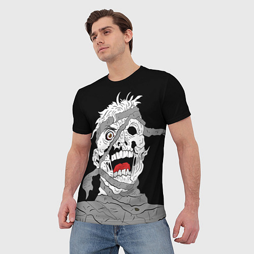 Мужская футболка Zombie / 3D-принт – фото 3