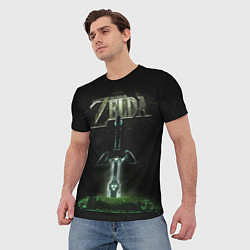 Футболка мужская The Legend of Zelda, цвет: 3D-принт — фото 2
