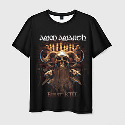 Футболка мужская Amon Amarth: First kill, цвет: 3D-принт