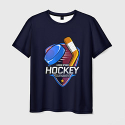 Футболка мужская Hockey Tournament, цвет: 3D-принт