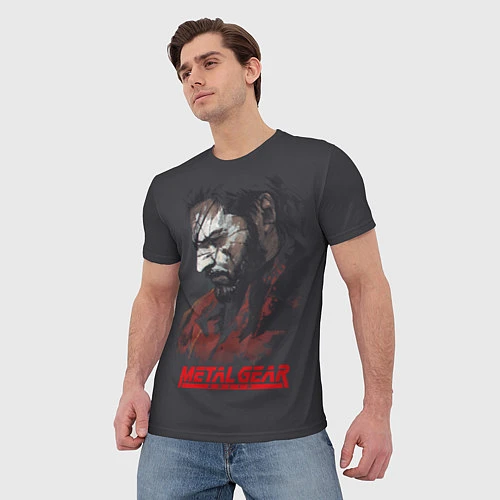 Мужская футболка Metal Gear Solid / 3D-принт – фото 3