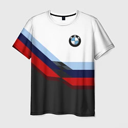 Футболка мужская BMW M SPORT, цвет: 3D-принт