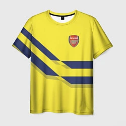 Футболка мужская Arsenal FC: Yellow style, цвет: 3D-принт