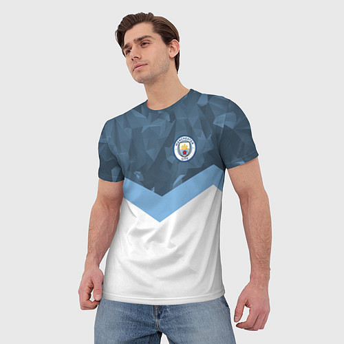 Мужская футболка Manchester City FC: Sport / 3D-принт – фото 3