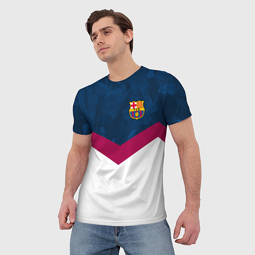 Мужская футболка Barcelona FC: Sport / 3D-принт – фото 3